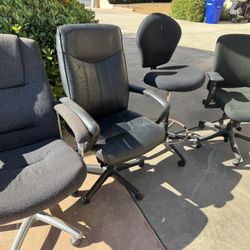 Free 4 Office Chairs