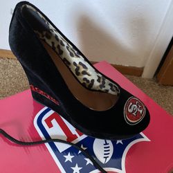 Never Worn 49er Platform Sexy Wedge