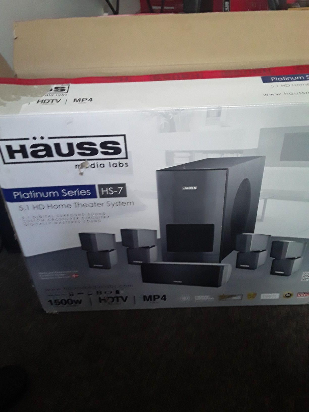 5.1 HD HOME THEATER SYSTEM