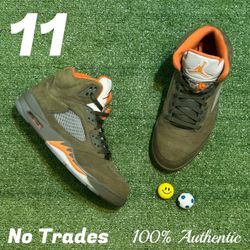 Size 11 Air Jordan 5 Retro “Olive” 🫒