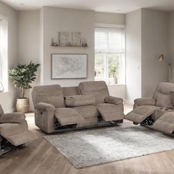 Bravo20-3pc Reclining Set 💕😍🚛✅🔥📲😎👀