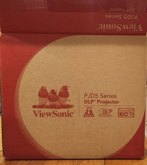 ViewSonic PJD 5 DLP Projector NEW