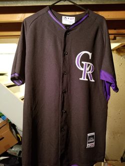 MLB Colorado Rookies Baseball Jersey Brand Majestic Size Adult XL
