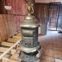 Cast Iron Stove And Oven
