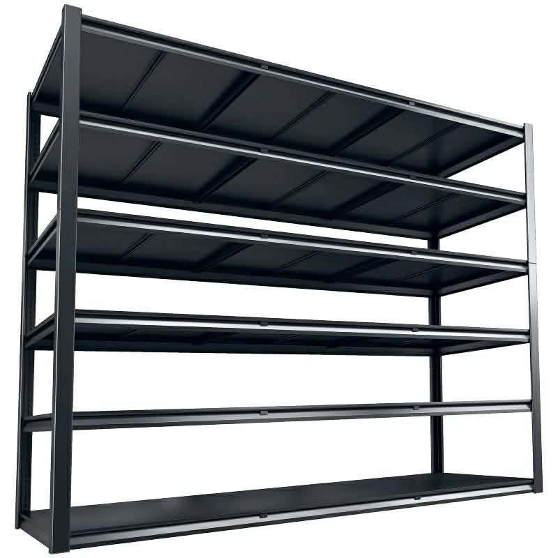 Open Box - 60"W X 84"H 3500LBS Heavy Duty Garage Shelving 6-Tier Adjustable Storage Shelves