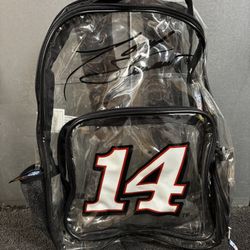 Tony Stewart Clear Backpack