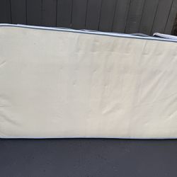 Twin-size mattress and box springs