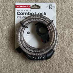 Steel Cable Combo Lock