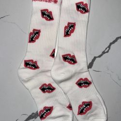 Chrome Heart Chomper Socks
