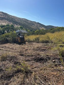 Tractor #work#skid steer#mulching machine