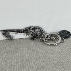 Disney Kingdom Hearts Sword Pewter Key Ring