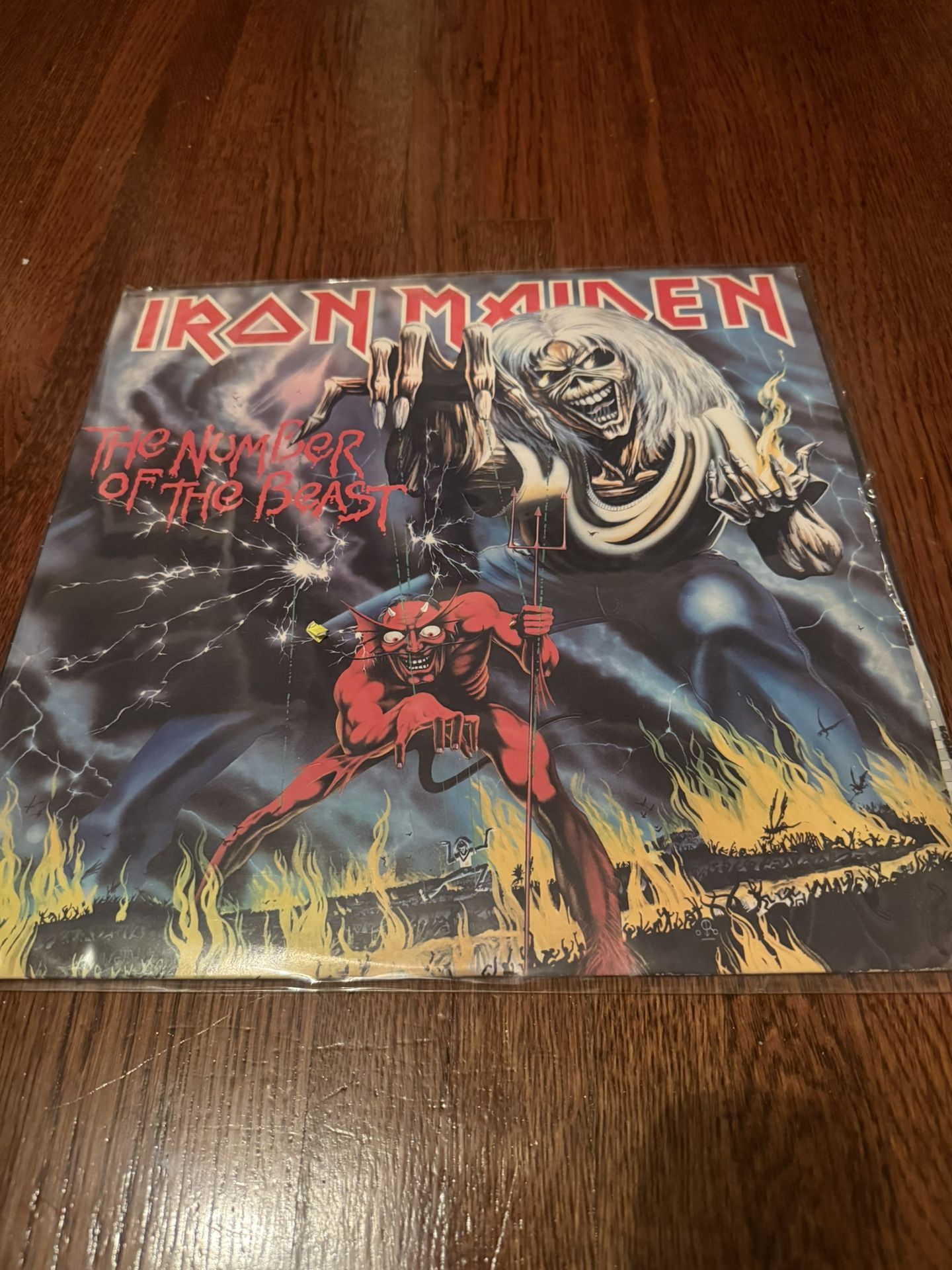 Iron Maiden (original 1982) Number Of The Beast