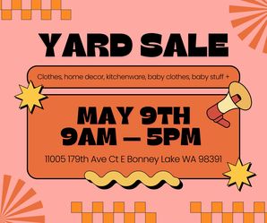 Bonney Lake Garage Sale