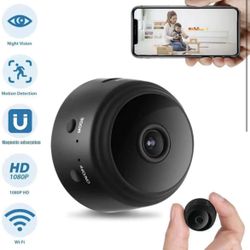 Mini Spy Camera Wireless Hidden 1080P WiFi Nanny Cam Small Surveillance Secret Camera Home Security Live Feed Video Recorder with Phone APP Remote Vie