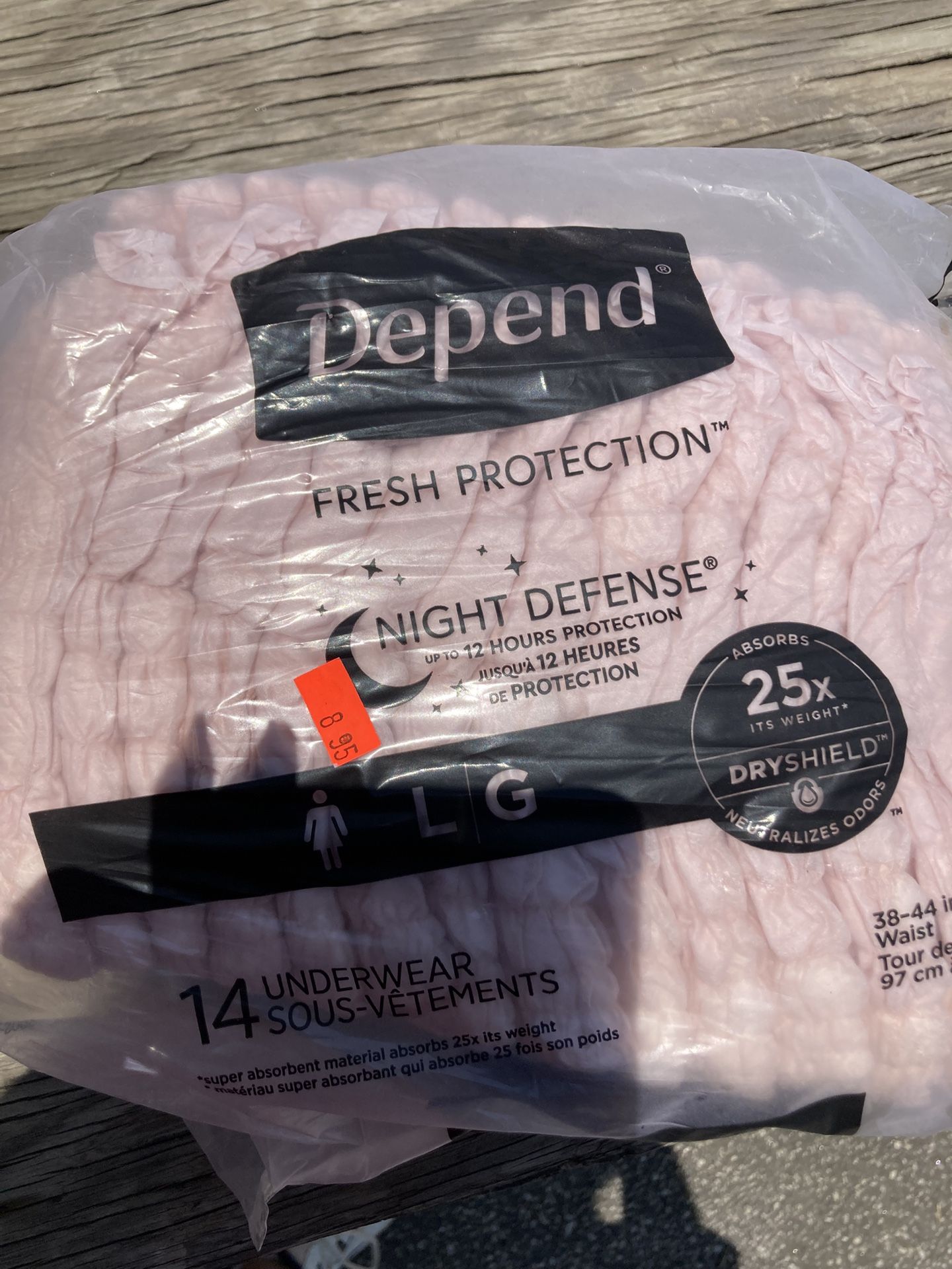 Depend Night Defense Underwear