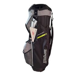 Wilson Feather Golf Cart Bag 14-Way with 3 Dividers & 9 Pockets NEW WITH TAGS