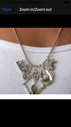 Walking dead necklace