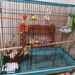 Jaula   Bird Cage 🕊️.  26x21x13 In