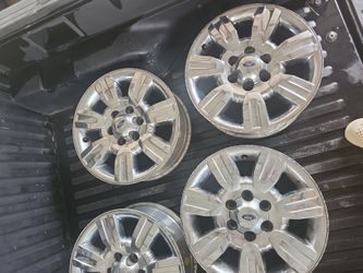 FORD OEM CHROME WHEELS – SET OF 4 (OBO)