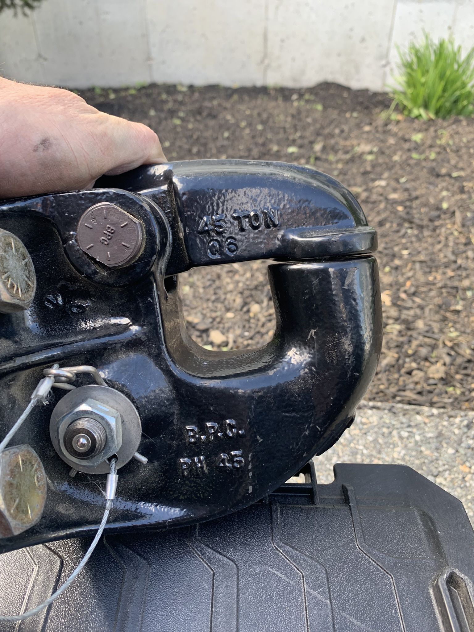 Pintle Hitch 45 Ton