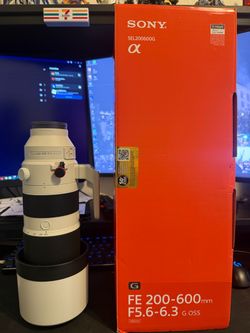 Sony FE 200-600mm F5.6-6.3 G OSS Lens