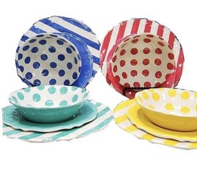 Shatter Proof 12 Dish Set