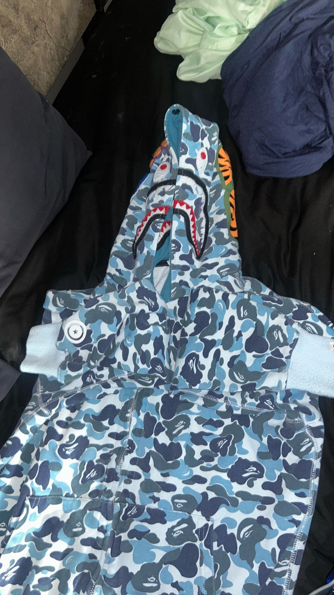Double hooded Bape Jacket