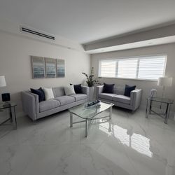 Gray Living Room Set