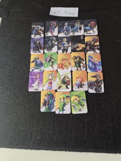 23 pcs Zelda Breath of The Wild Amiibo NFC Game Cards For Switch