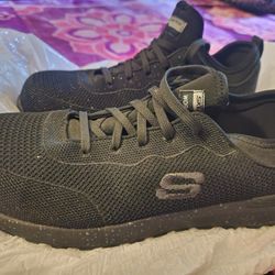 Skechers (Comp Toe/Oil&Slip Resistant/Air-Cooled Memory Foam)