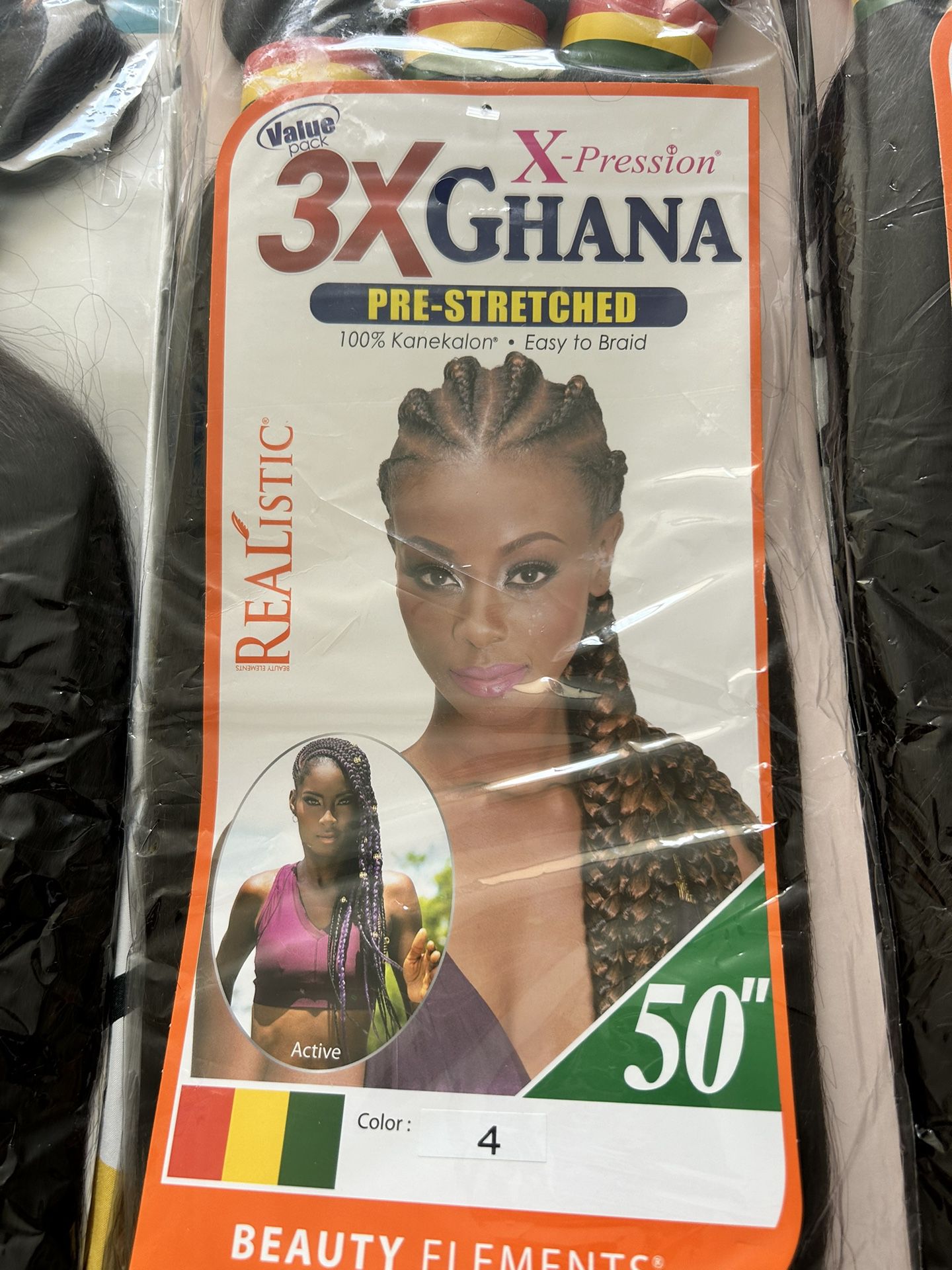 50 “ 3X Ghana Easy To Braid Hair 