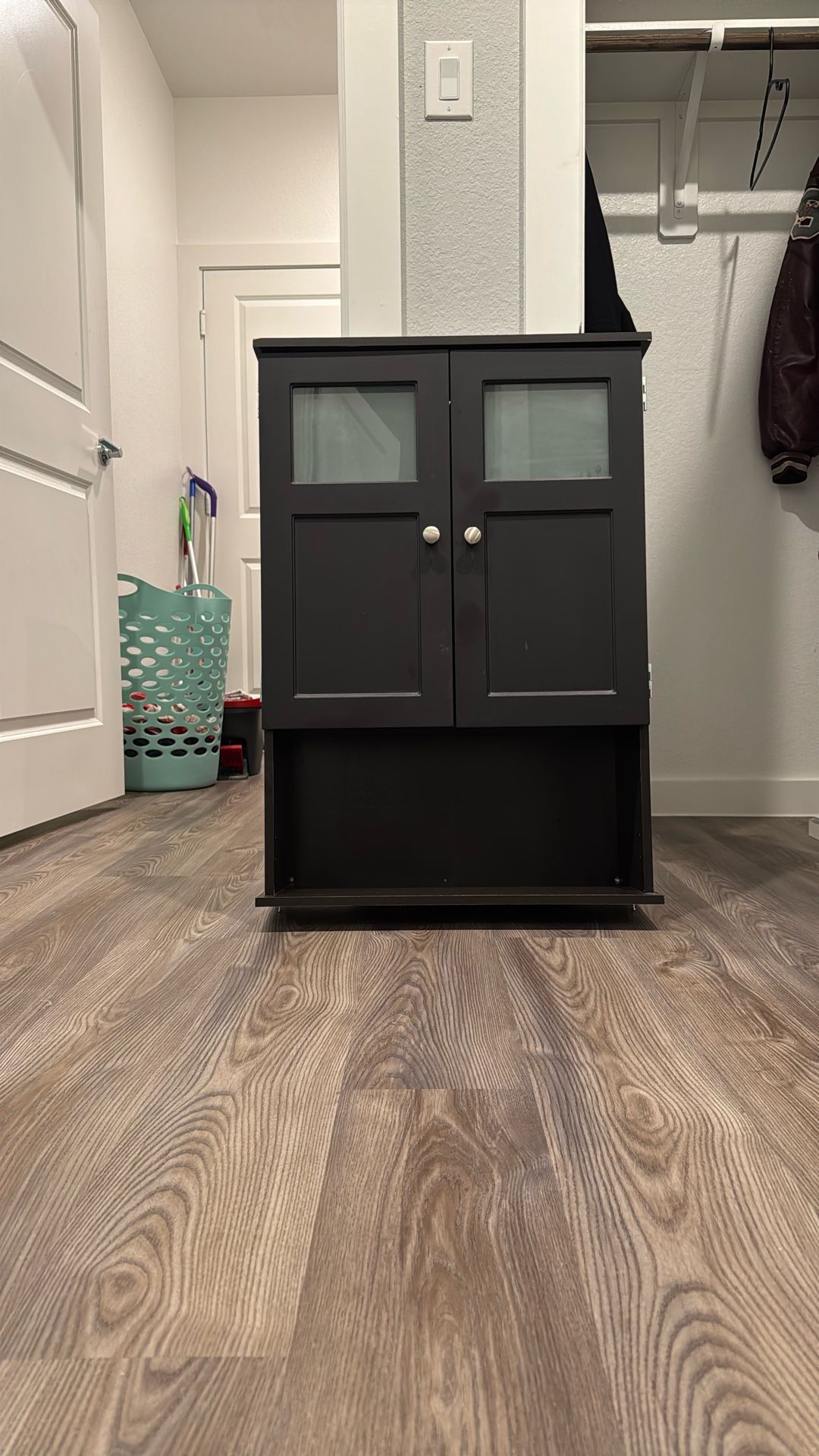 Wooden Cabinet W/Shelves