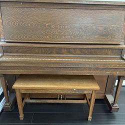 Old Antique Piano 