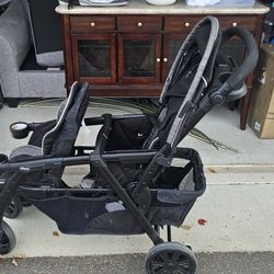 Double Stroller With Storage