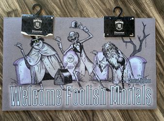 Disney Haunted Mansion Door Mat 