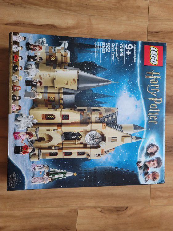 Brand New unopened LEGO Harry Potter the globet of fire hogwarts clock tower castle playset 75948