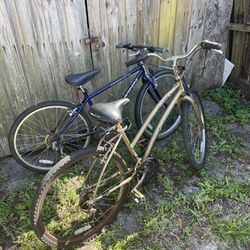 2 Bicycles, Schwinn And Hampshire 26” Cruiser
