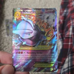 Mega Mewtwo EX Pokémon Card