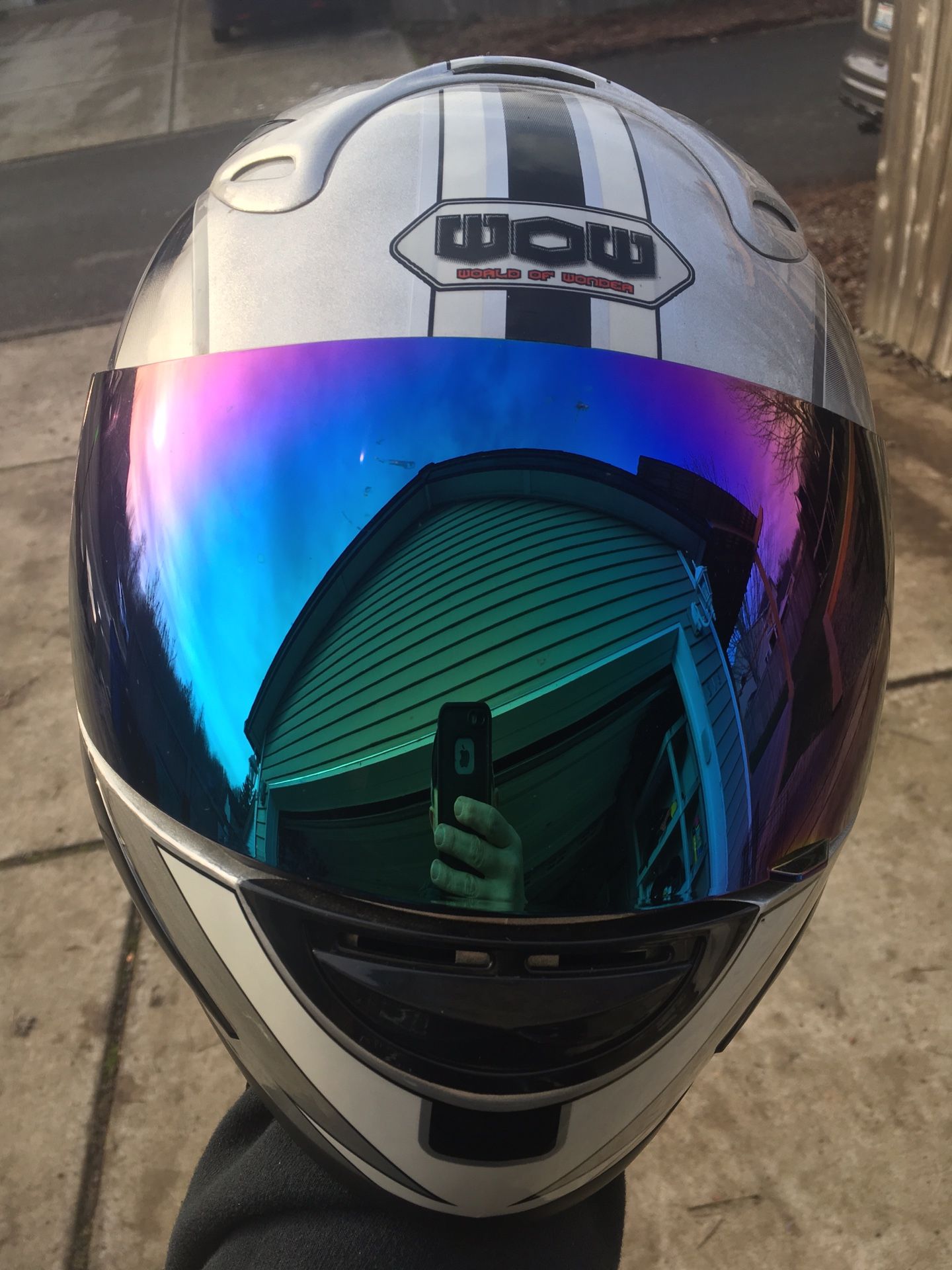 Motorcycle helmet small