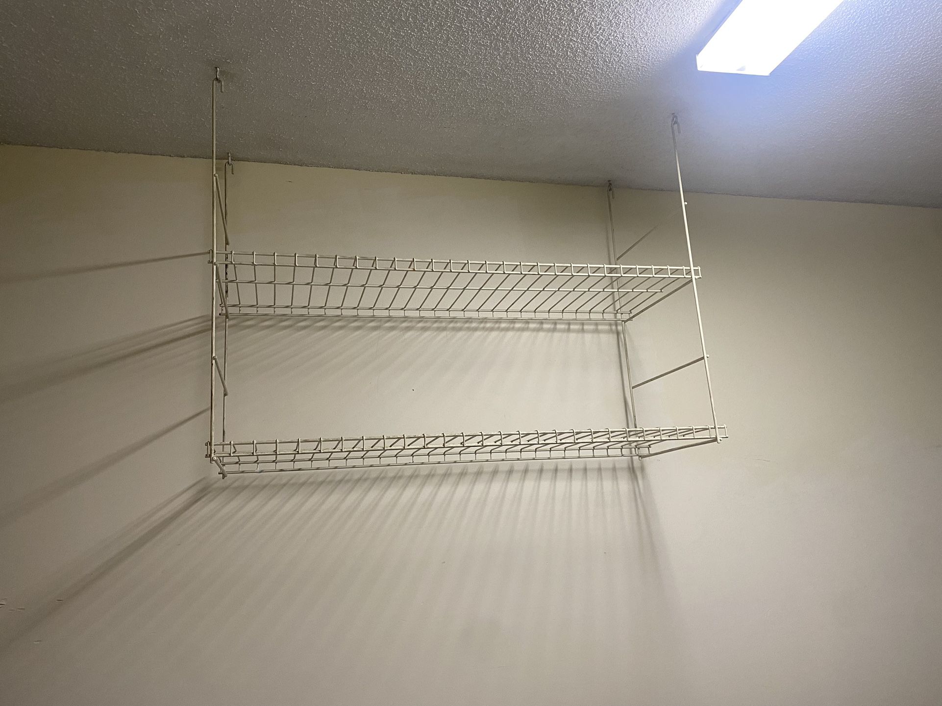 Ceiling Rack  with 4 Hooks Storage Rack 