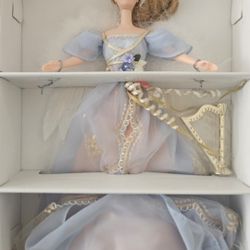 Harpist Angel Barbie doll