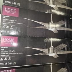 4 / Abanicos  Nuevos De Lujo Xlarge De 56" A Solo $169 Hoy Precio Regular $259 Son De Control De 56"