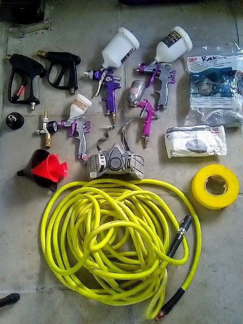Pneumatic Spray Guns And More