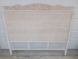 Vintage Pier One Imports Queen Headboard 