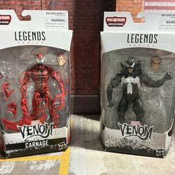 Marvel Legends Venom and Carnage NO BAF