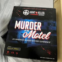 (murder At The Motel) MURDER GAME