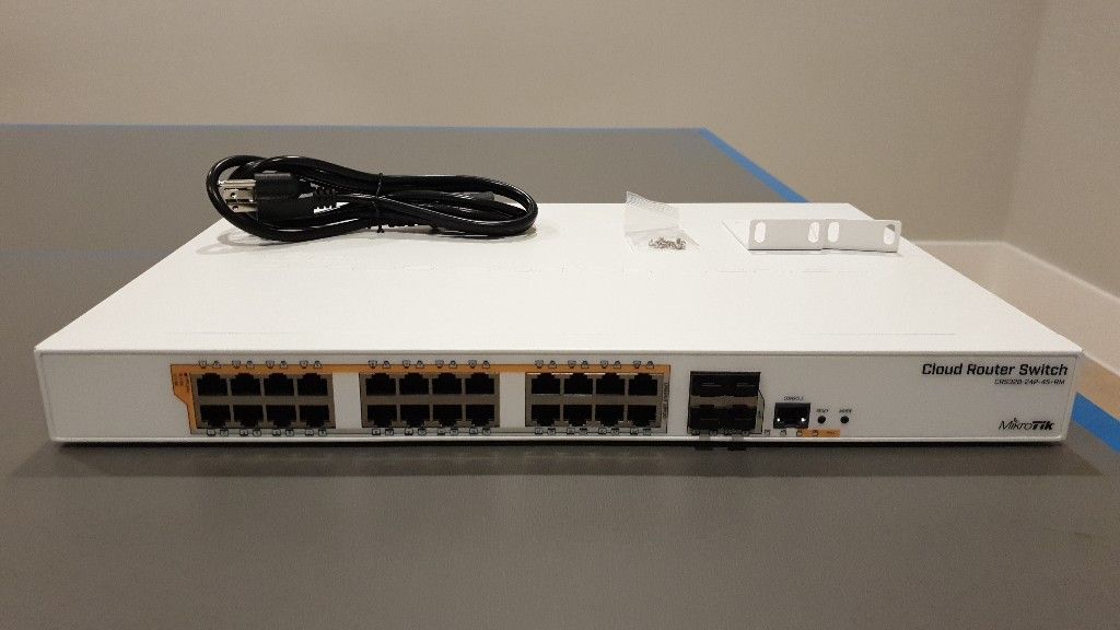 Mikrotik Cloud Router Switch 24-Port PoE Gigabit Ethernet Switch
