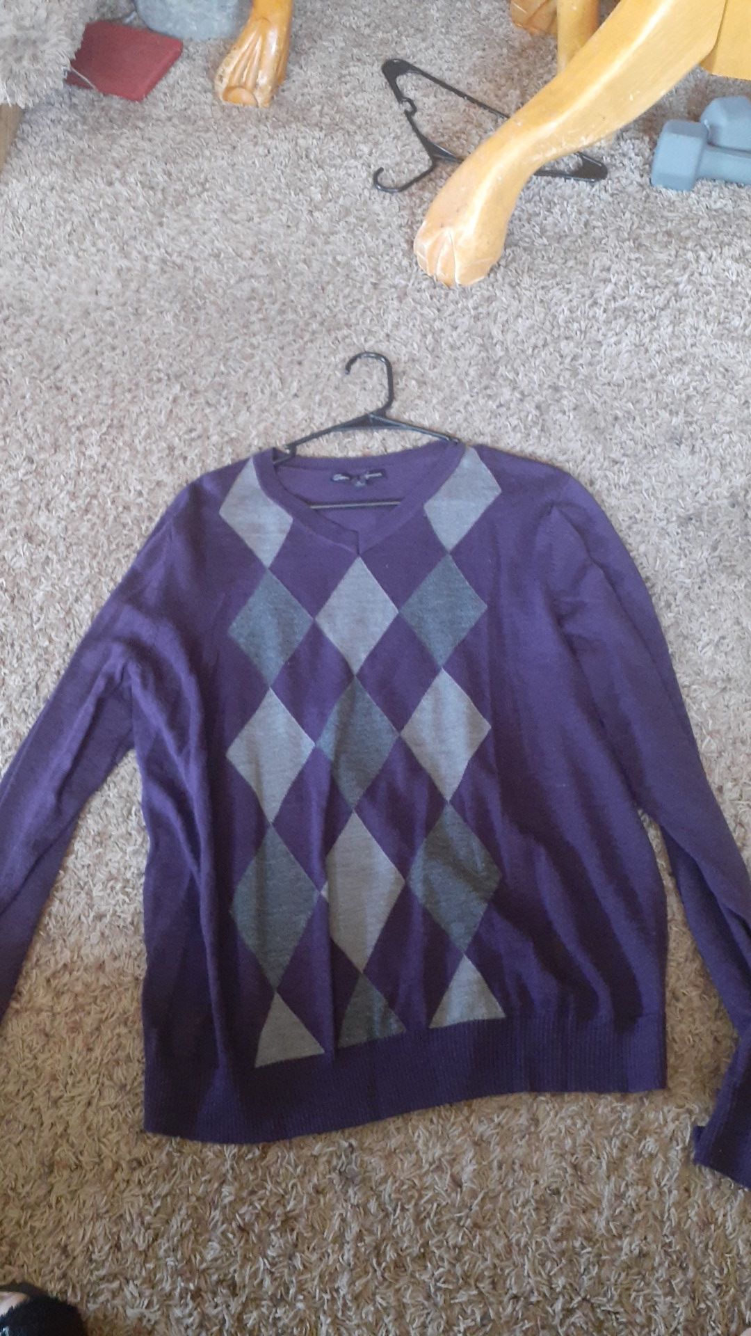 Davis & Squire College Sweater Size XL