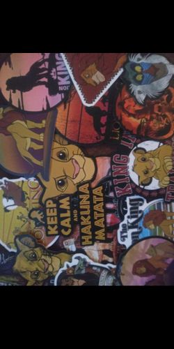 Lion king stickers