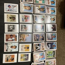 1989 Bowman Baseball Card Partial Set 396 Of 484 Cards + Complete 11 Insert Card Set With Stars, HOFers, Rookies